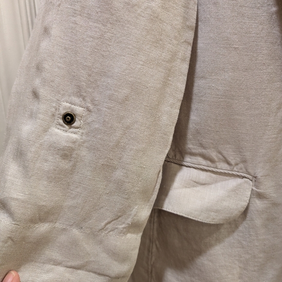 Caslon 100% Linen Unstructured Blazer - Picture 2 of 10